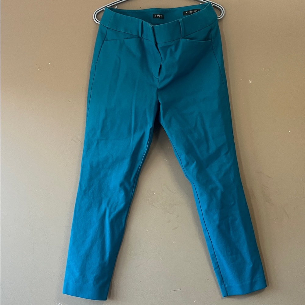 LOFT Men's Vibrant Blue Chinos